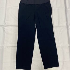 GAP Maternity Slim Cropped Pants in Black Size 6